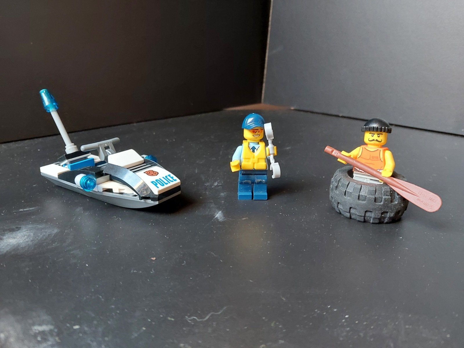 Lego city Band ontsnapping., Ophalen, Compleet, Lego, City