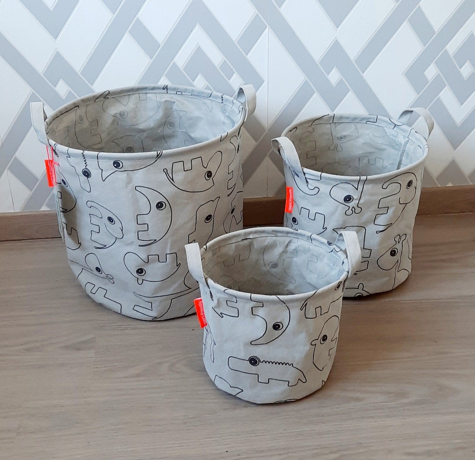 3 opbergmanden Done by Deer, Ophalen of Verzenden