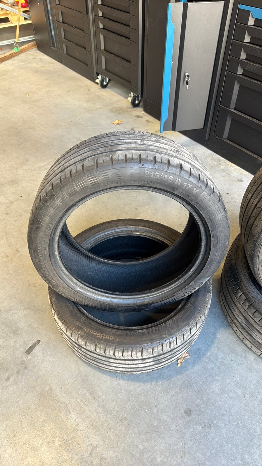 Continental banden set 17 inch, Auto-onderdelen, Ophalen, Gebruikt, 17 inch, Band(en)
