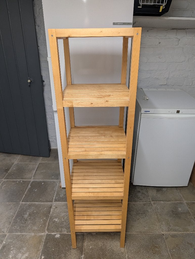 Étagère en bois, Maison & Meubles, 25 à 50 cm, Comme neuf, Enlèvement, Moins de 50 cm