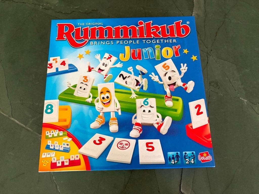 Rummikub Junior, Hobby en Vrije tijd, Drie of vier spelers, Ophalen, Zo goed als nieuw, Goliath