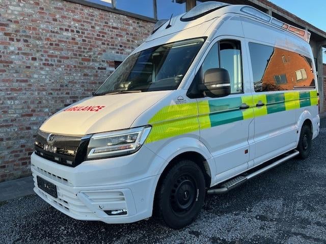 MAN TGE 2.0 ltr. Diesel L2H2 Ambulance (bj 2019), Auto's, Automaat, Gebruikt, 4 cilinders, Start-stop-systeem