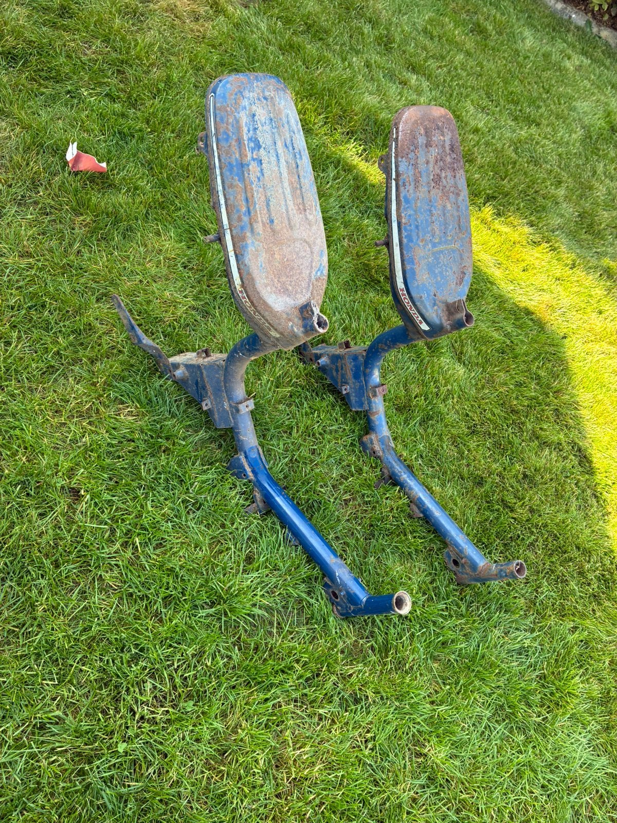 Kaders honda novio, Ophalen, Zo goed als nieuw