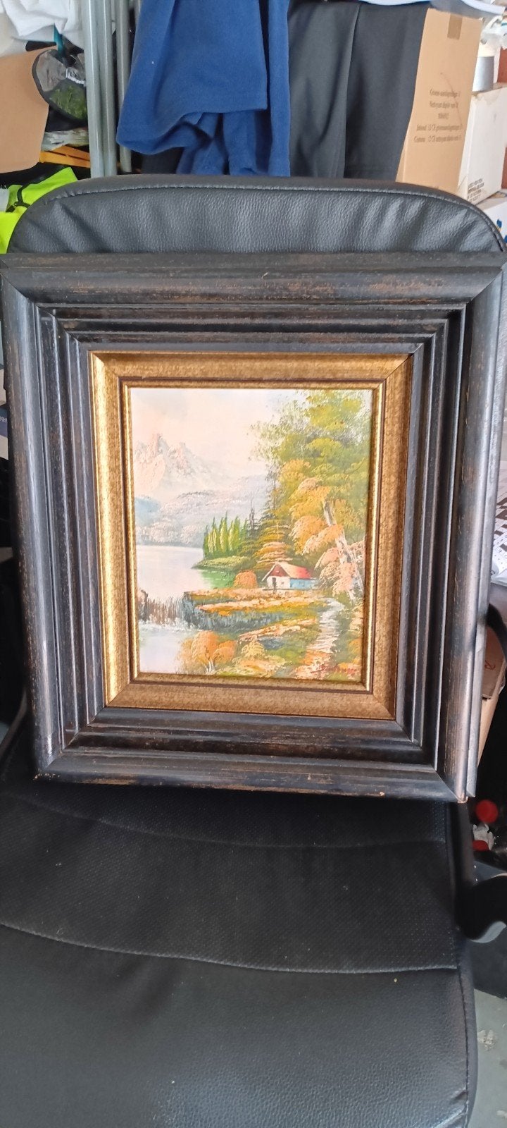 schilderij landschap, Antiek en Kunst, Ophalen, Landschap