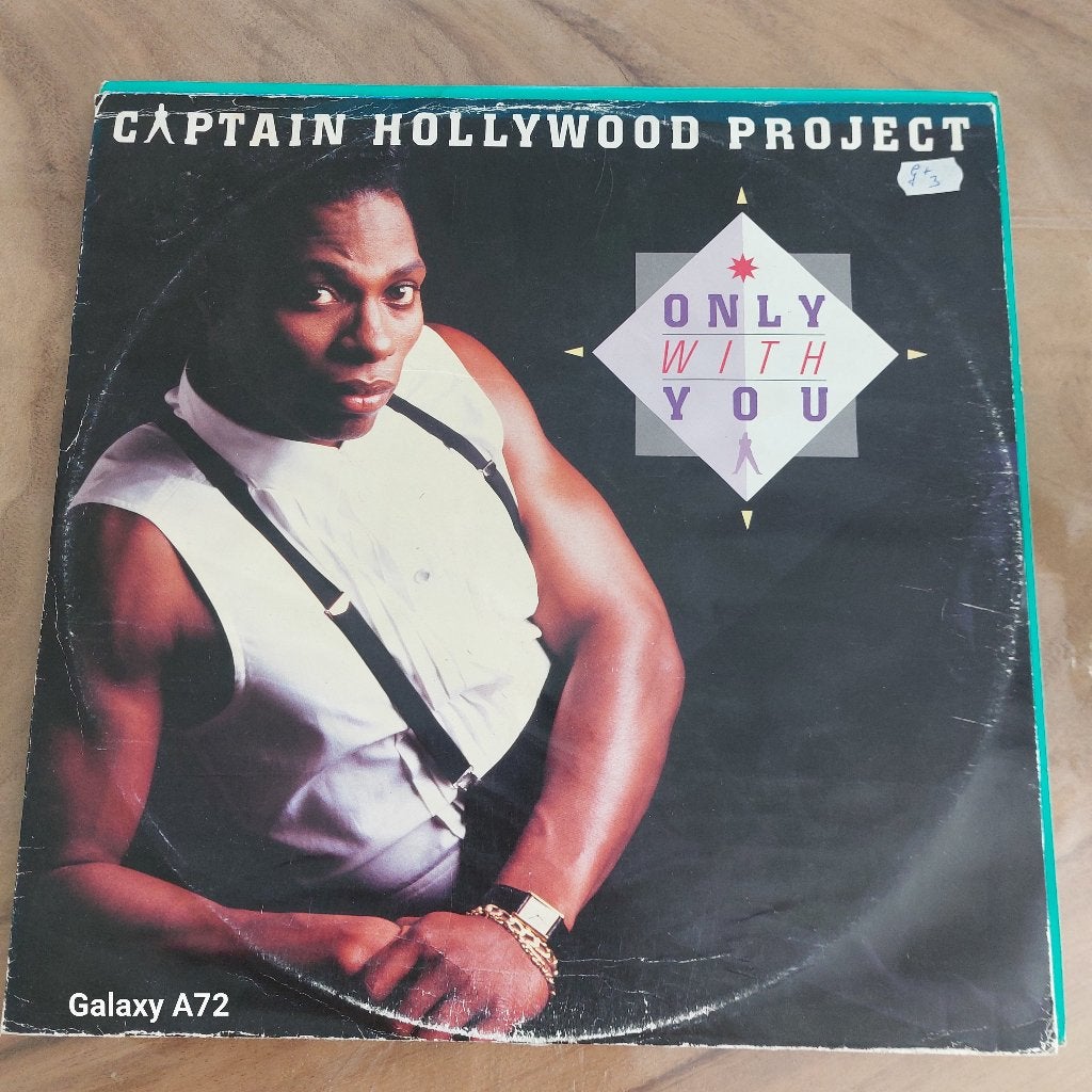 captain hollywood project only with you 12 inch maxi, Cd's en Dvd's, Vinyl | Dance en House, Gebruikt, Ophalen of Verzenden, 12 inch