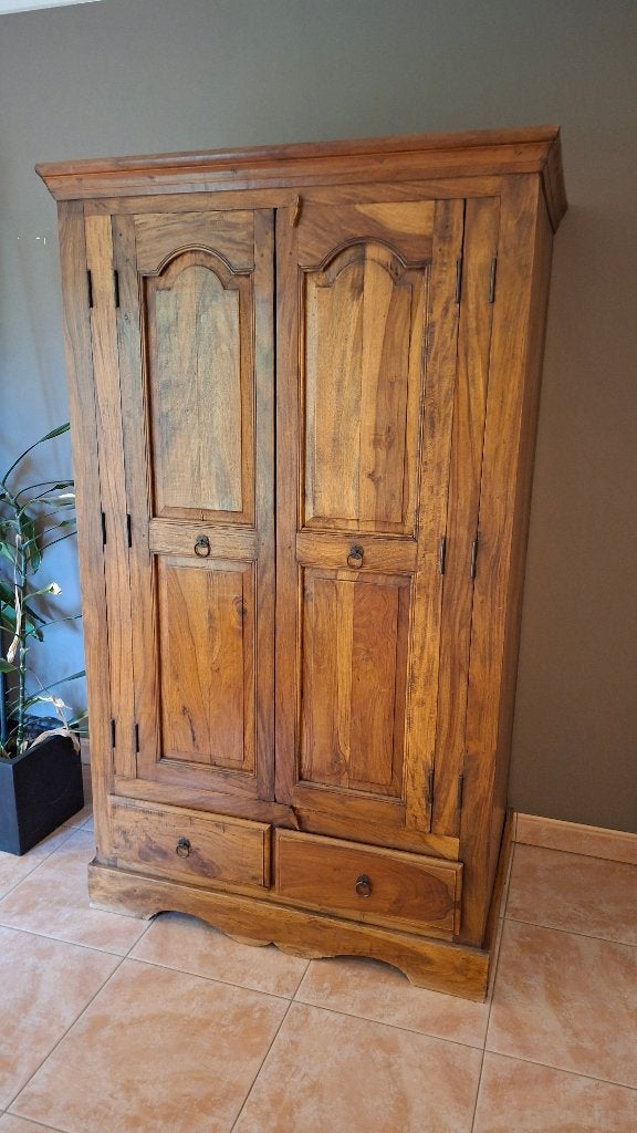 Klassieke oerdegelijke eikenhouten kast, Enlèvement, Comme neuf