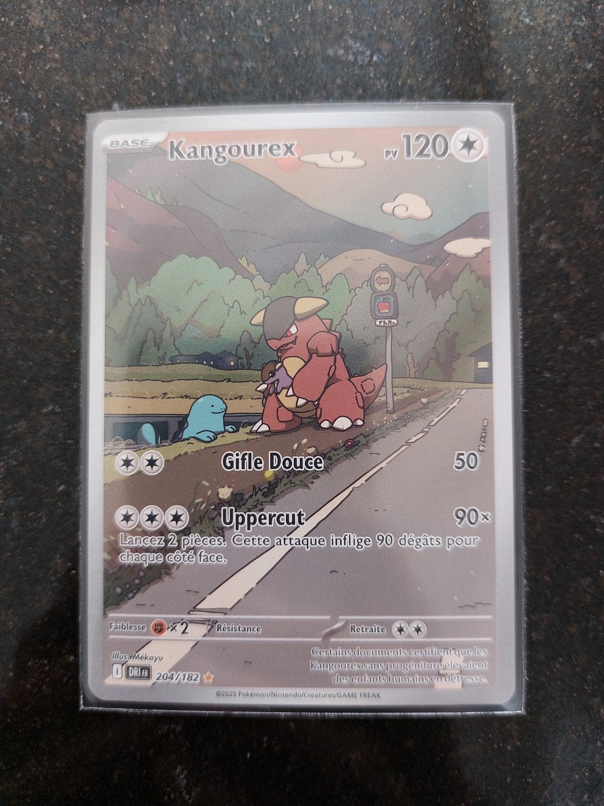 Carte Pokémon / Kangourex-204/182-Rivalités Destinées, Enlèvement ou Envoi, Neuf, Booster