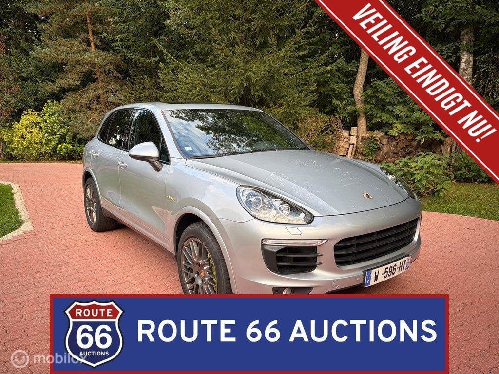 Porsche Cayenne S E-Hybrid Platinum Edition | 2017 | Route 6, Auto's, Cayenne, Gebruikt, Zwart, Bedrijf