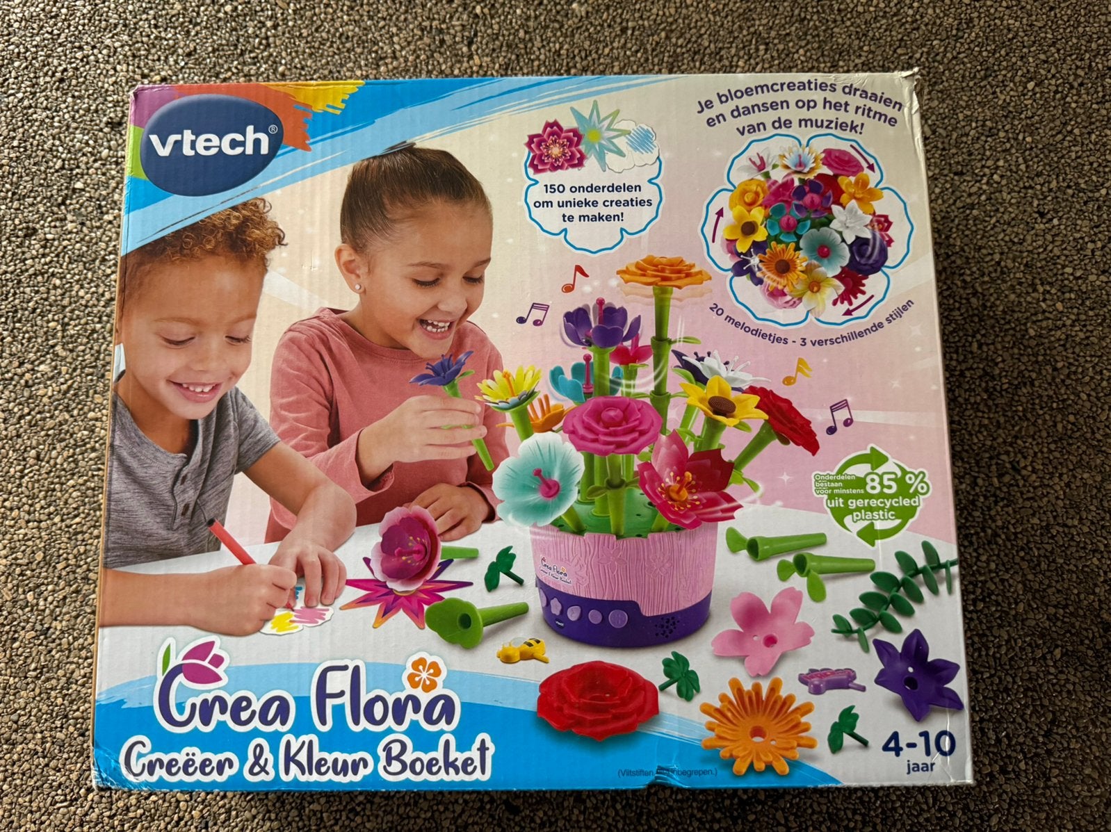 Vtech Crea Flora, Ophalen, Zo goed als nieuw, Knutselen, Met geluid
