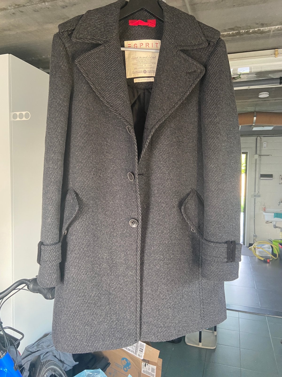 Cape pour homme, Enlèvement ou Envoi, Comme neuf, Taille 48/50 (M), Gris
