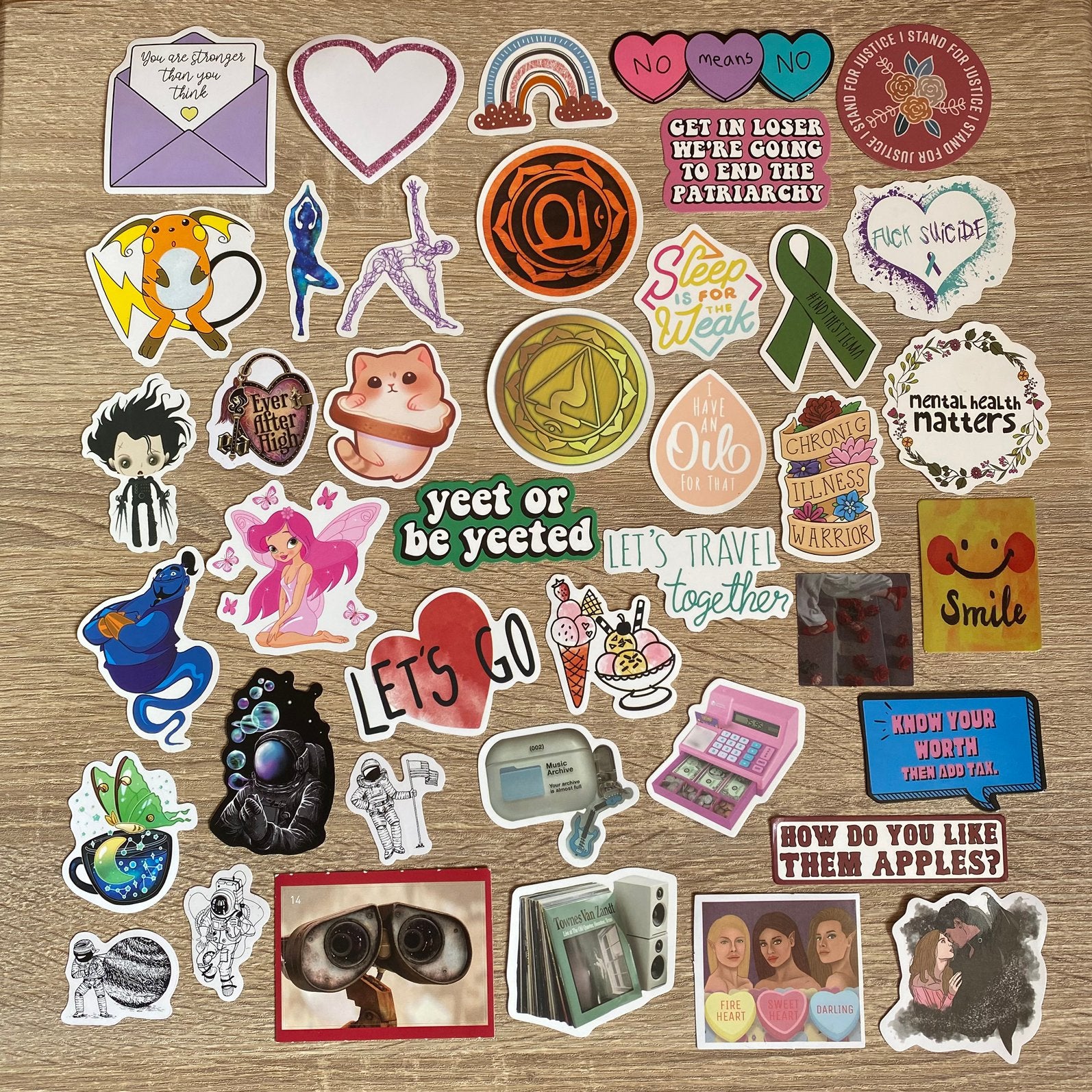Verschillende soorten stickers, Ophalen of Verzenden, Nieuw, Film, Tv of Omroep