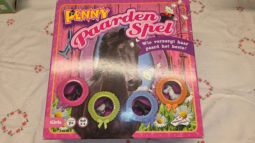 Penny Paardenspel, 1 ou 2 joueurs, Enlèvement ou Envoi, Comme neuf, Identity Games