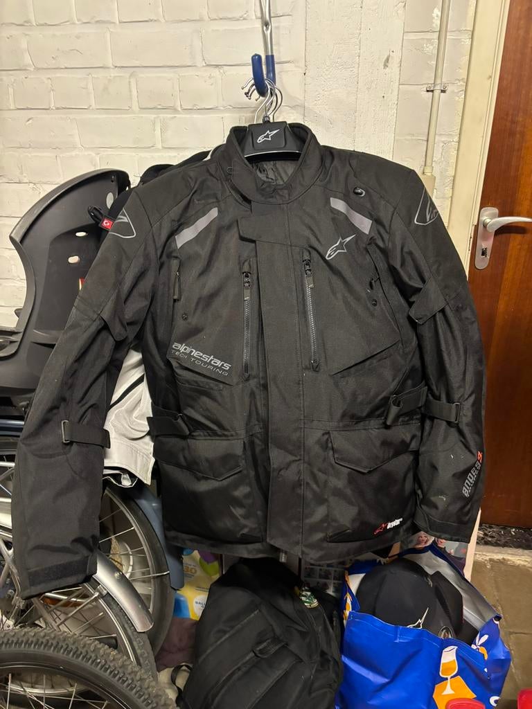 Motorjas Alpinestars Drystar Touring, Motoren, Kleding | Motorkleding, Ophalen, Tweedehands, Heren, Jas | textiel