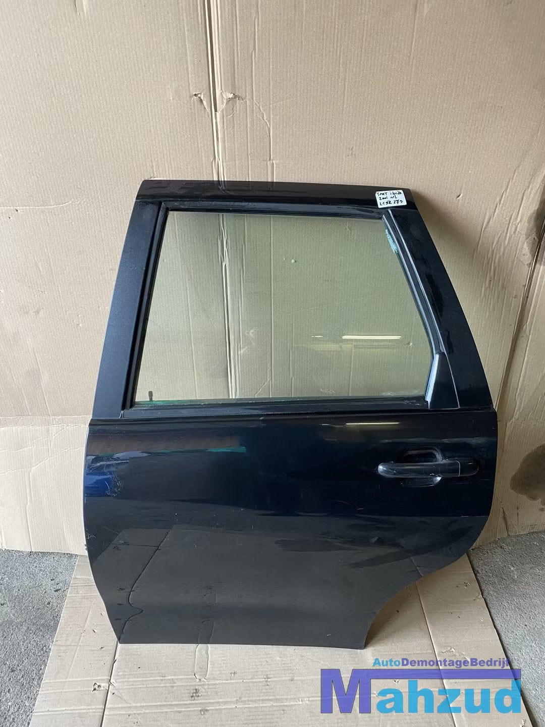 SEAT IBIZA 2 6K1 ZWART LC9Z links achter deur portier 5deurs, Auto-onderdelen, Gebruikt, Deur, Autovia A-2, Km 585 585
08760  Martorell, ES