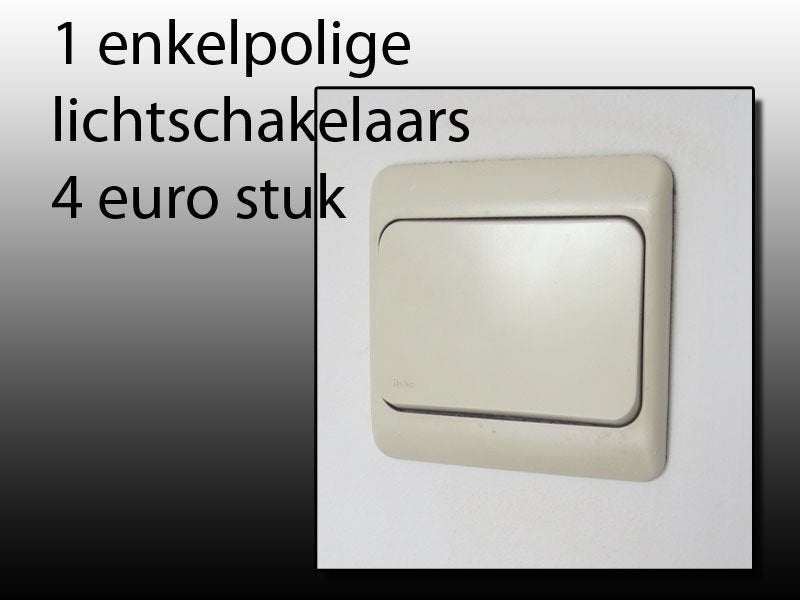 NIKO Schakelmateriaal, Ophalen of Verzenden, Gebruikt, Schakelaar
