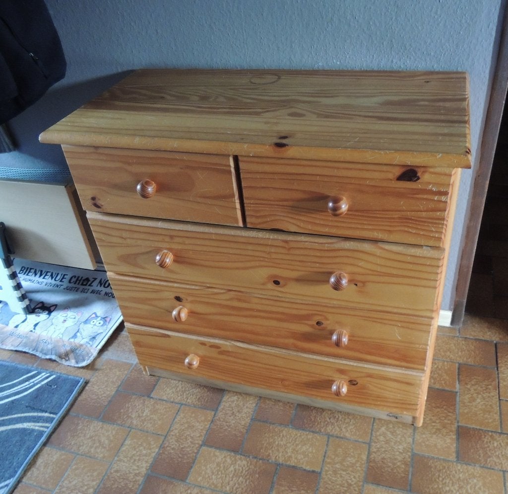 Commode en pin, Ophalen, Grenenhout