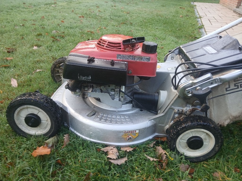 Tondeuse HONDA HR194 48 cm Autotractee exc.etat, Jardin & Terrasse, HONDA, Tondeuses à gazon à essence, 40 à 49 cm, Utilisé