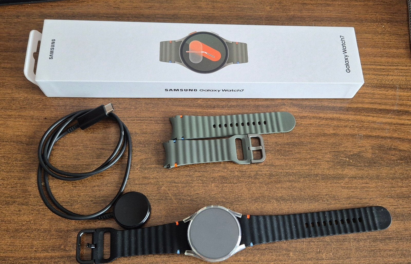 Samsung galaxy watch7, Bijoux, Sacs & Beauté, Montres connectées, Neuf, Android, Vert, Distance, Bandage calorique, État, GPS