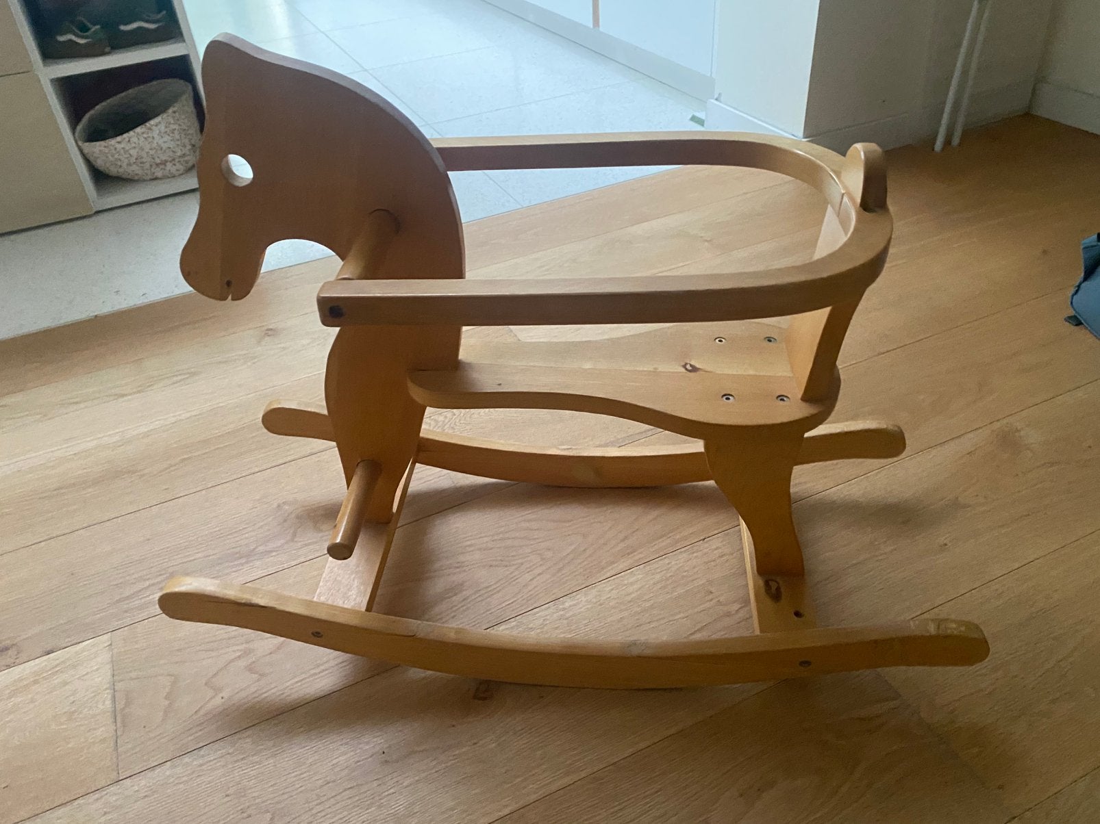 Cheval à bascule en bois, Enlèvement ou Envoi, Utilisé