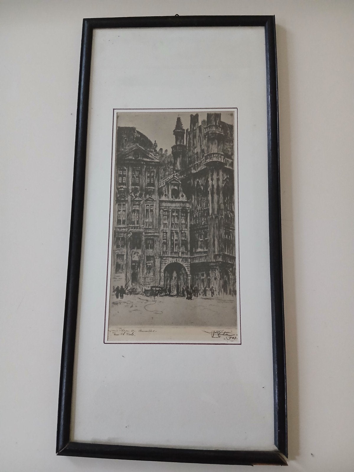 Pentekening 1939 te brussel, Ophalen of Verzenden