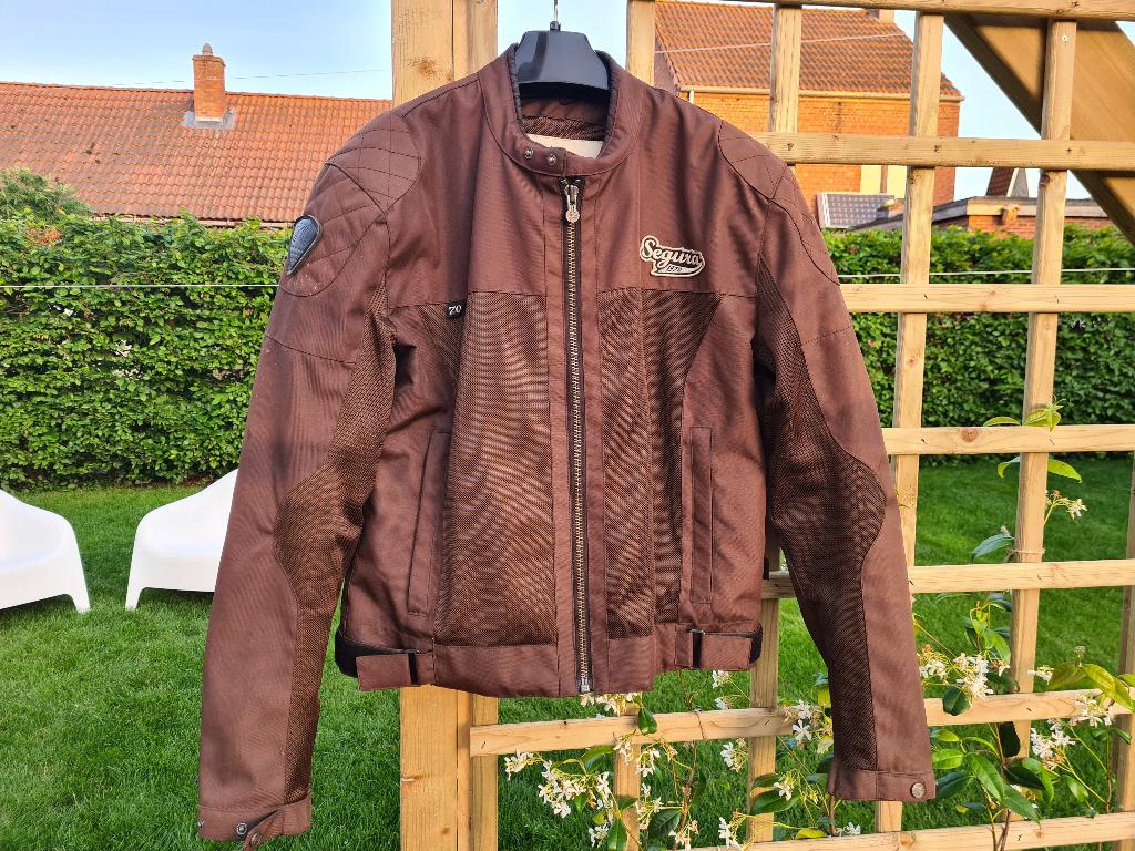 Doorwaai motorjas 2xl, Motoren, Kleding | Motorkleding, Ophalen, Tweedehands, Jas | textiel