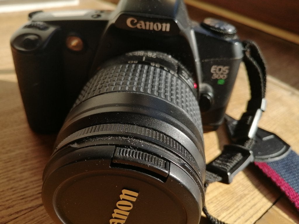 analoge spiegelreflex Canon EOS, Audio, Tv en Foto, Fotocamera's Analoog, Zo goed als nieuw, Spiegelreflex, Canon, Ophalen