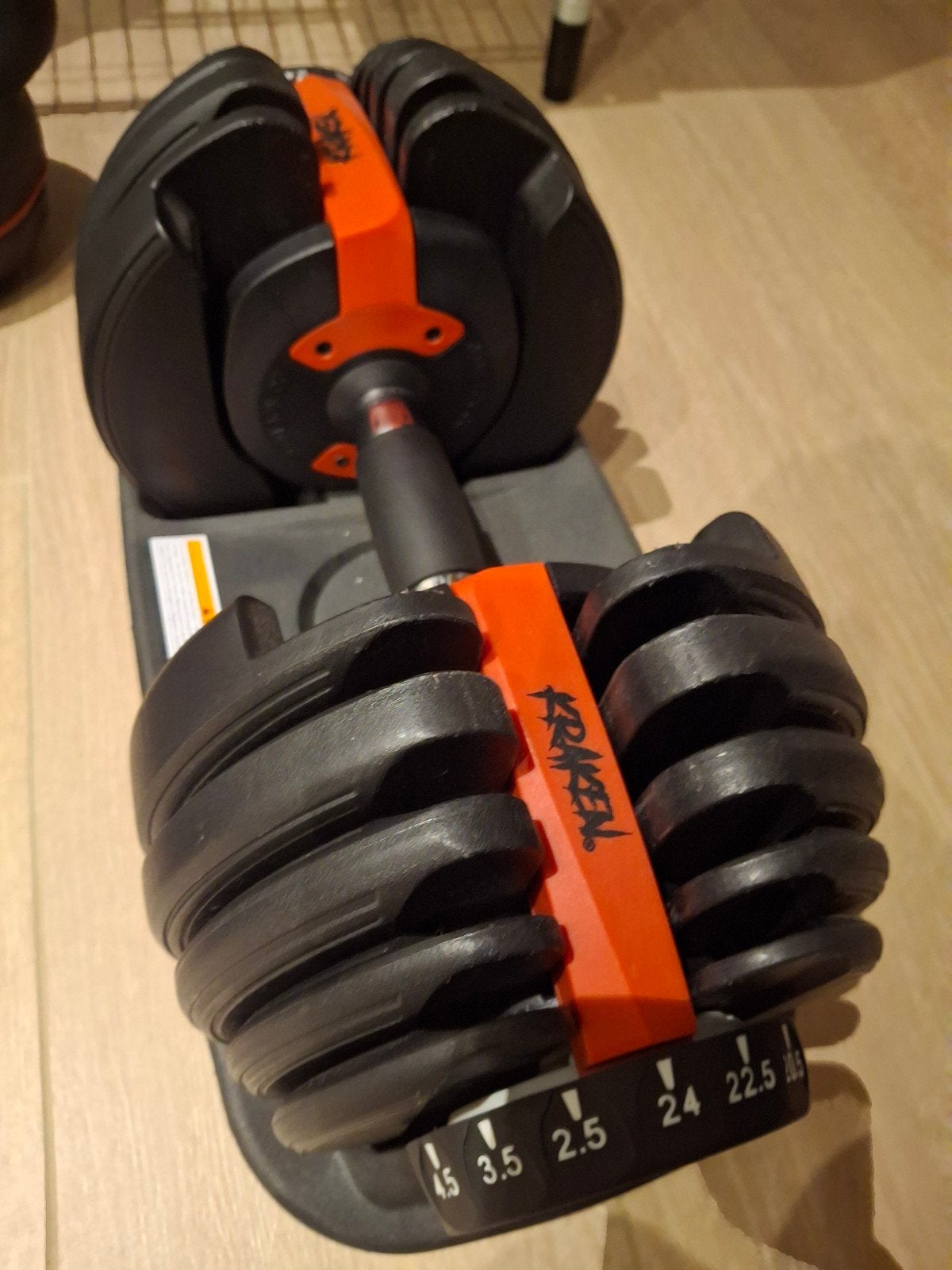 kraken - verstelbare dumbells, Sport en Fitness, Fitnessmaterialen, Ophalen, Zo goed als nieuw