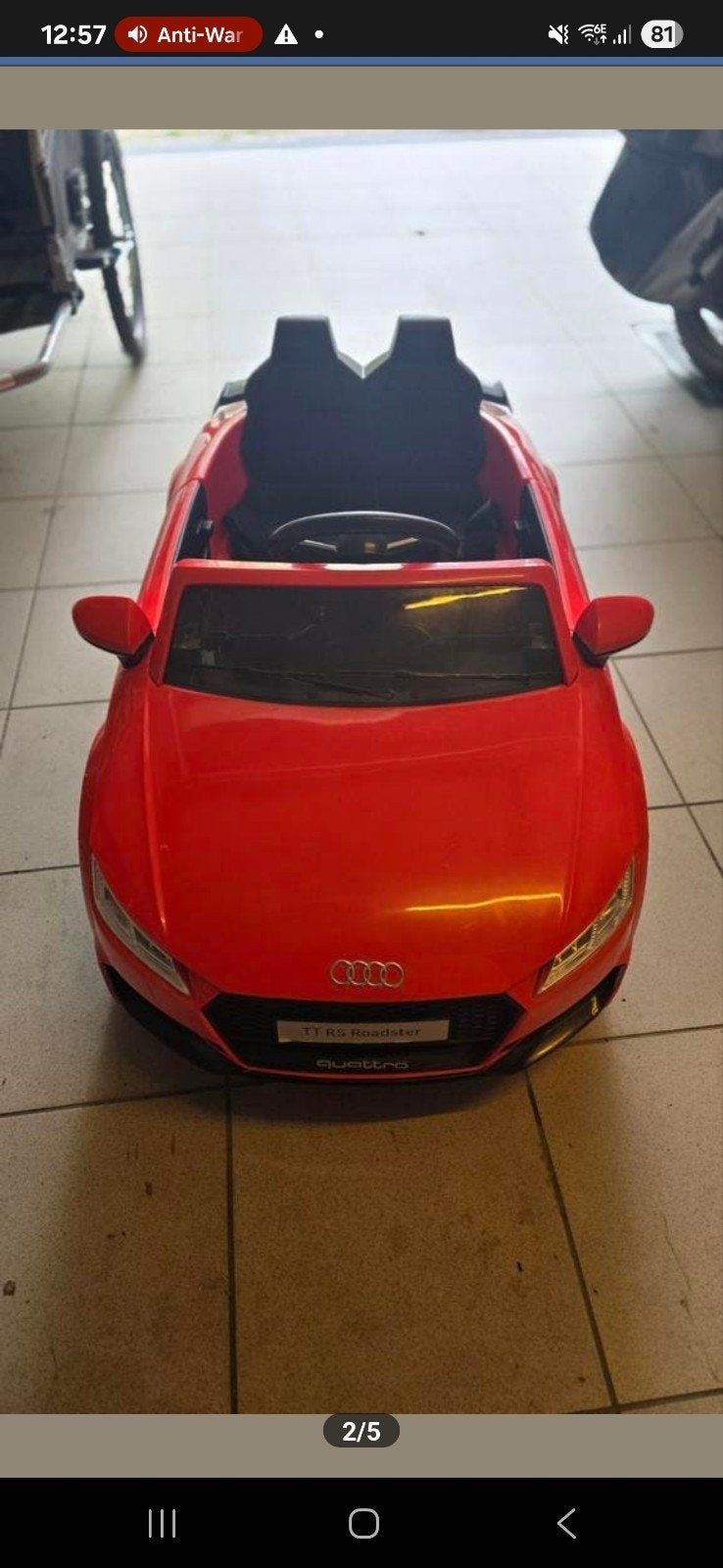 Voiture electrique enfant AUDI