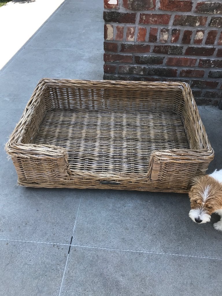 Hondenmand, Animaux & Accessoires, Paniers pour chiens, Enlèvement, Utilisé, Roseau