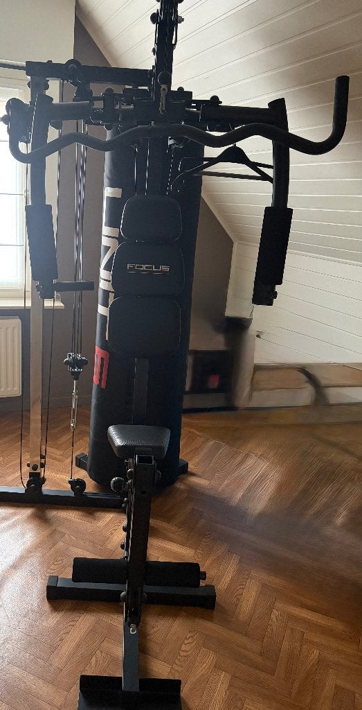 Fitnestoestel krachtstation, Sport en Fitness, Ophalen, Gebruikt, Krachtstation, Benen