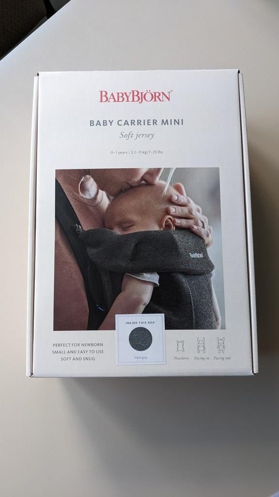 Babybjörn Baby Carrier Mini draagzak, Enlèvement, Porte-bébé