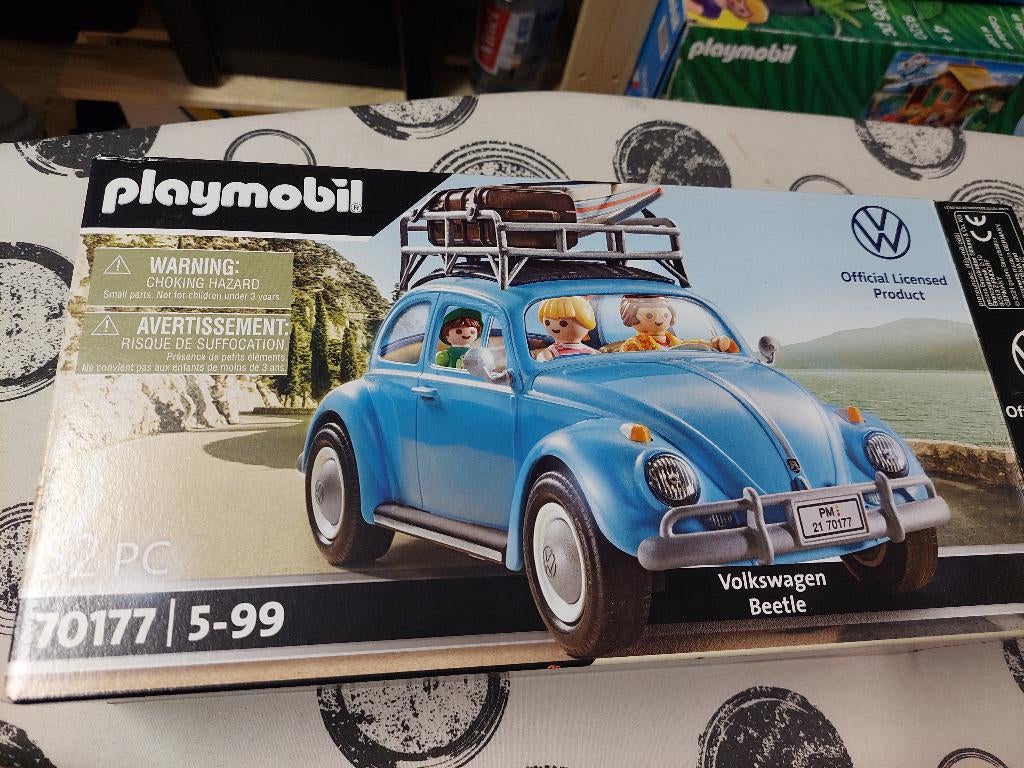 Playmobil 70177 Volkswagen Kever, Ophalen of Verzenden, Zo goed als nieuw, Complete set