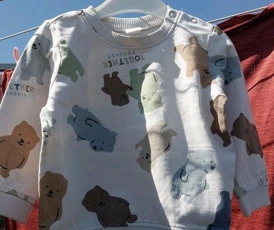 Kinder sweater met beren maat 86, Ophalen