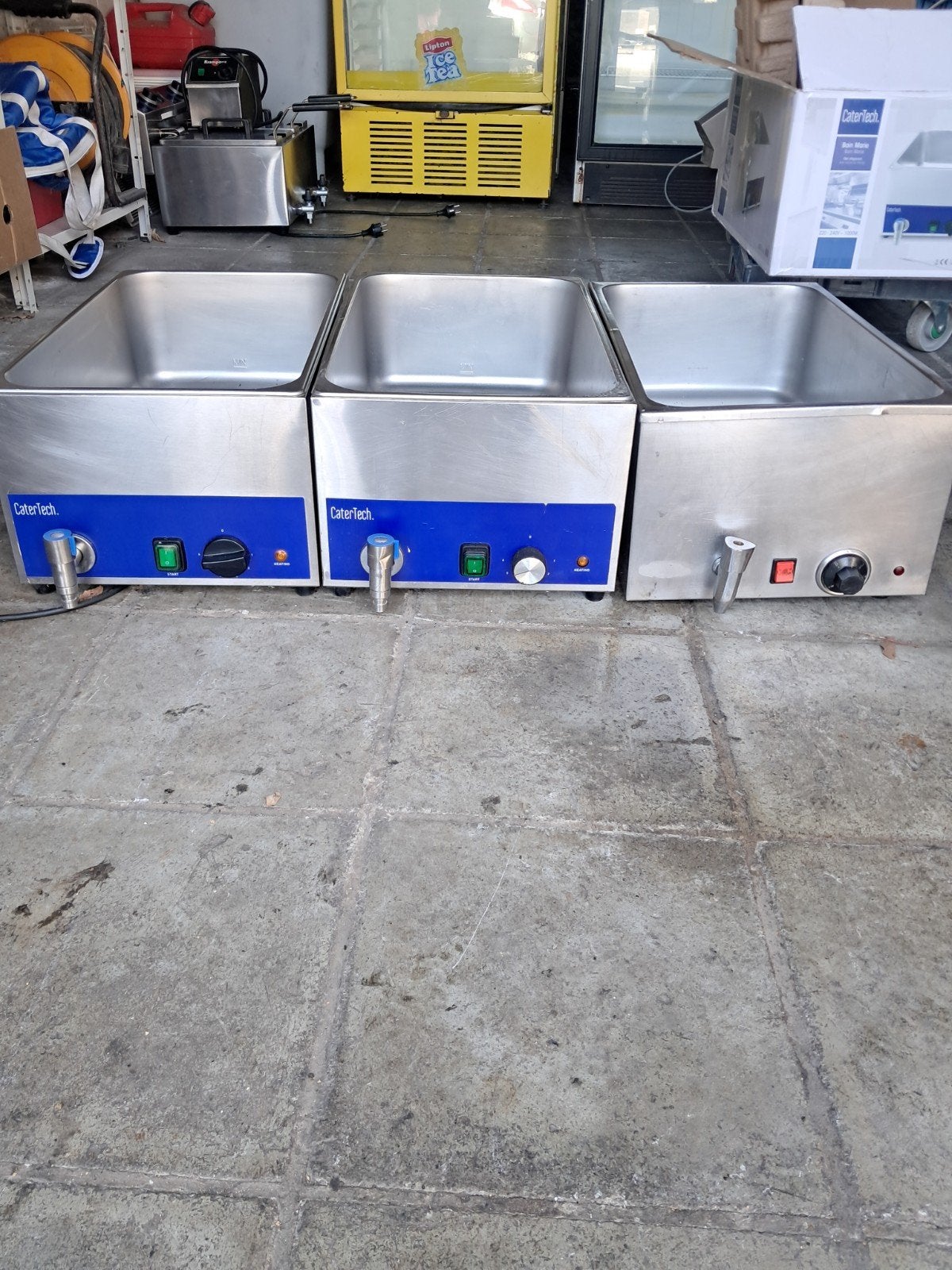 Bain-marie, Ophalen