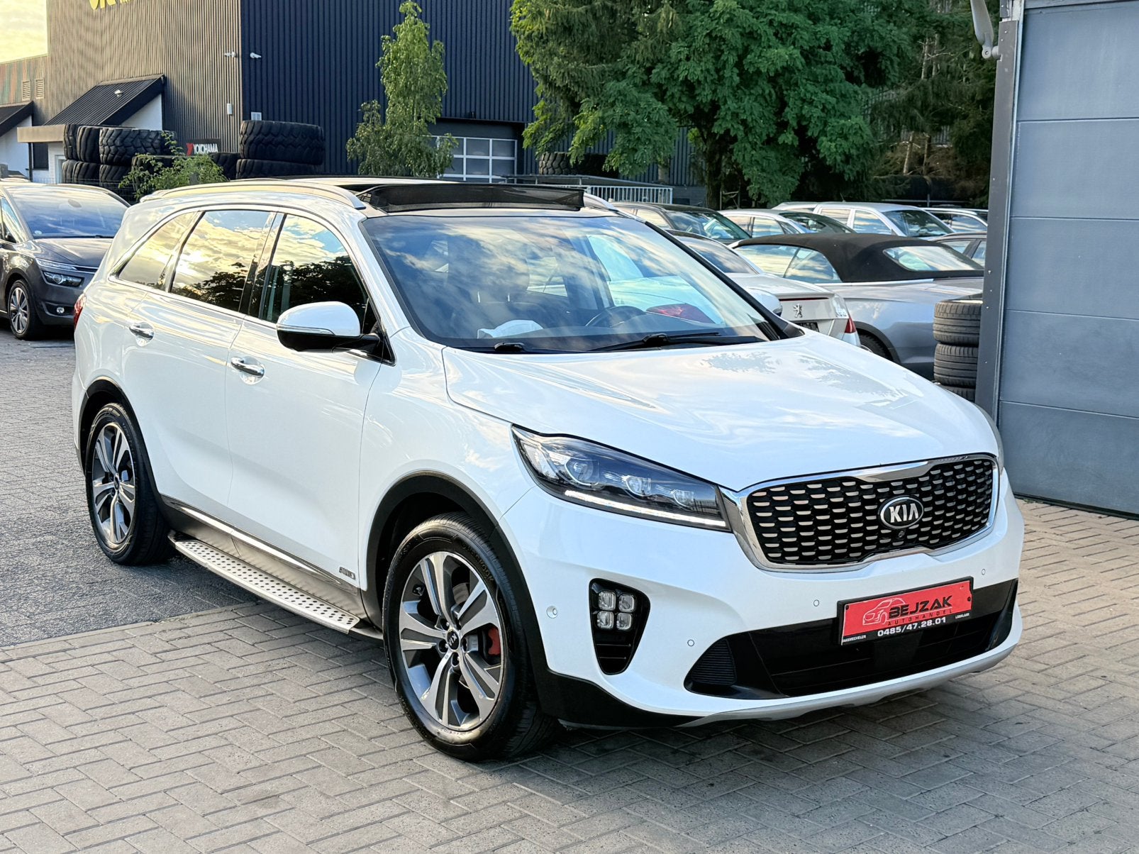Kia Sorento GT-LINE 2.2CRDi Full Option Autm 2019 200PK, Auto's, Automaat, Monovolume, Wit, Leder