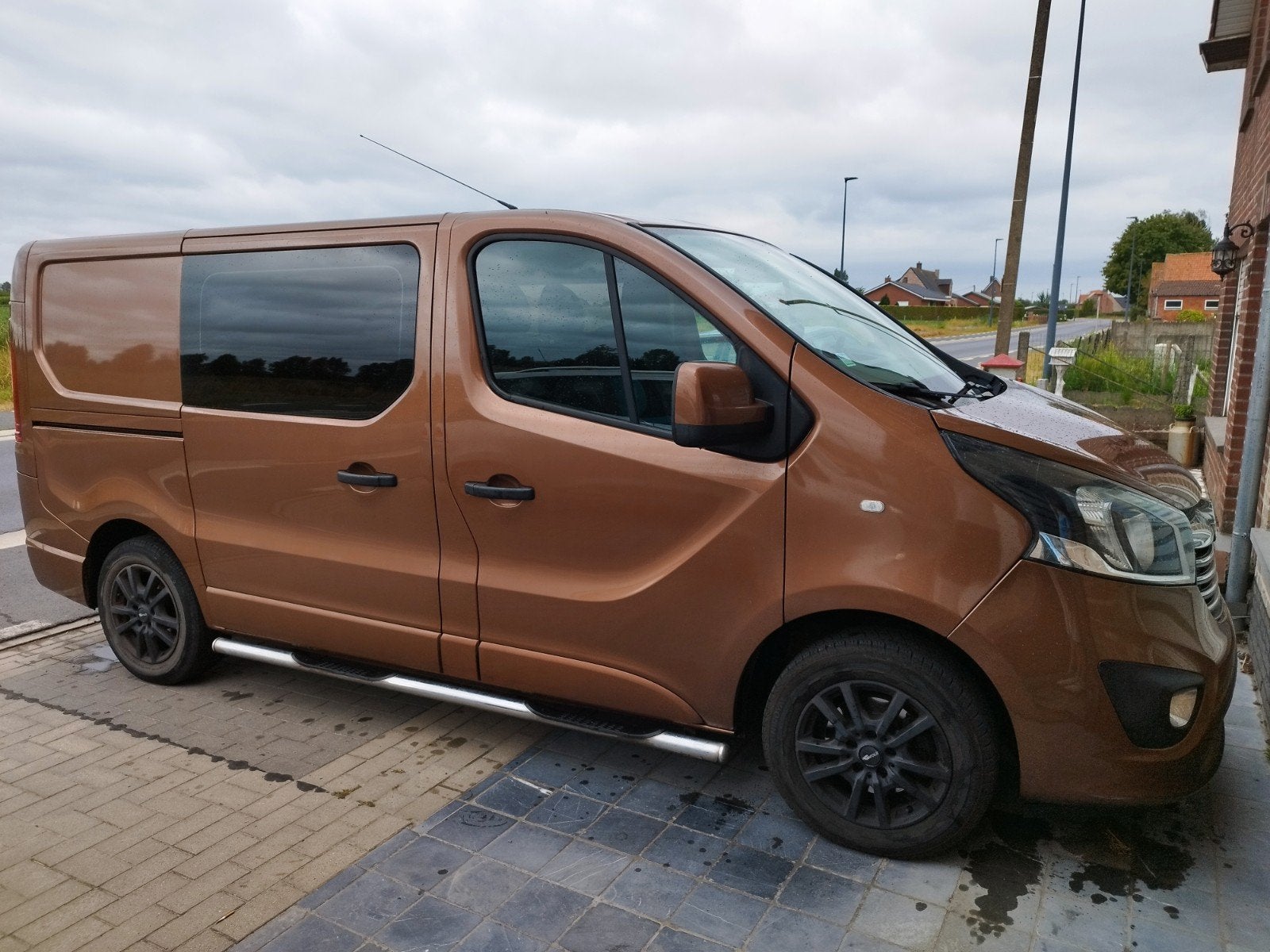 open Vivaro, Auto's, Stof, Bruin, 1600 cc, Bedrijf