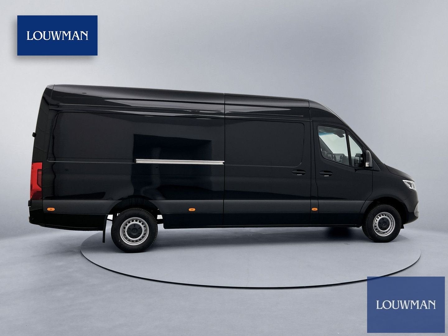 Mercedes-Benz Sprinter 317 L3H2 PRO Led voor+achter Navigati, Automaat, Zwart, Bedrijf, Diesel