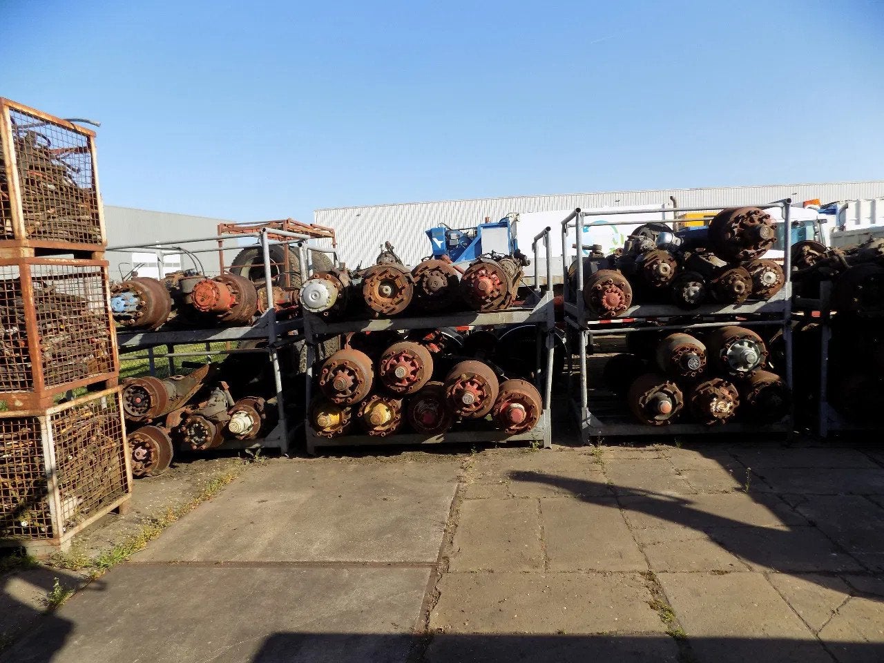 BPW achter assen daf-ginaf-mercedes-scania etc., Gebruikt, Overige merken, Transmissie en Accessoires