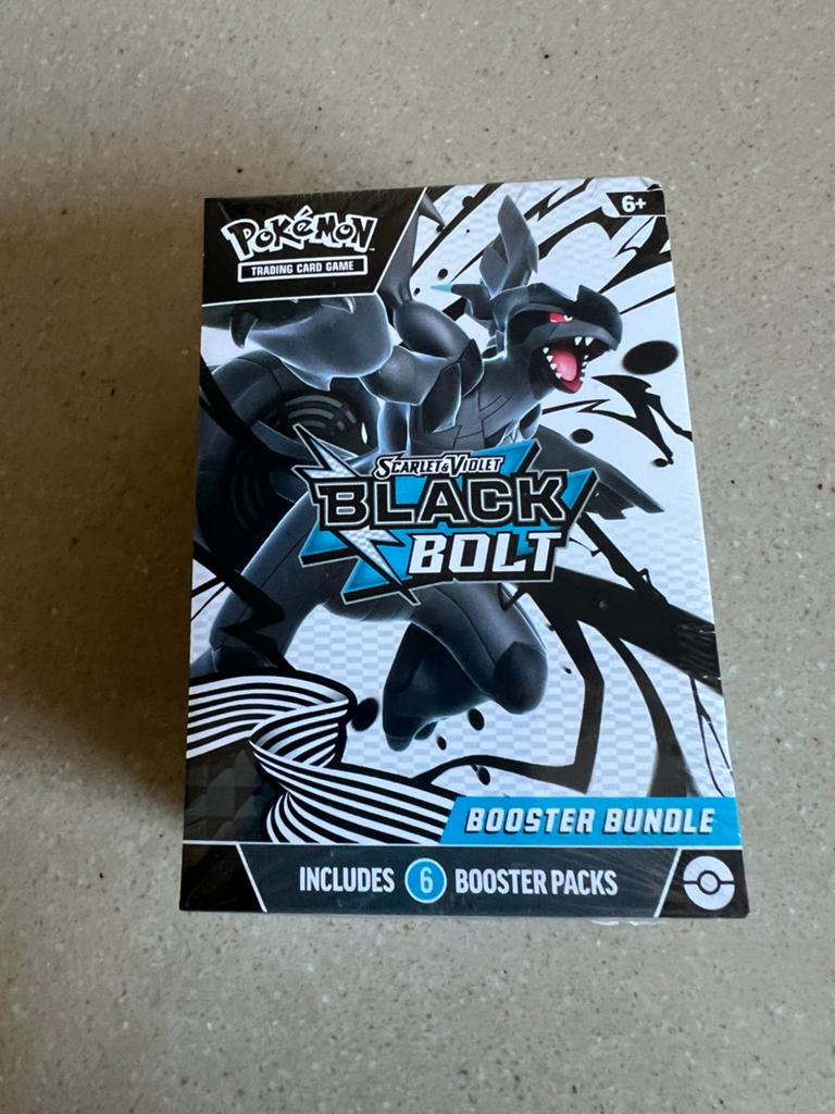 Pokémon kaarten Scarlet & Violet Black Bolt ongeopend, Verzenden, Nieuw, Meerdere kaarten