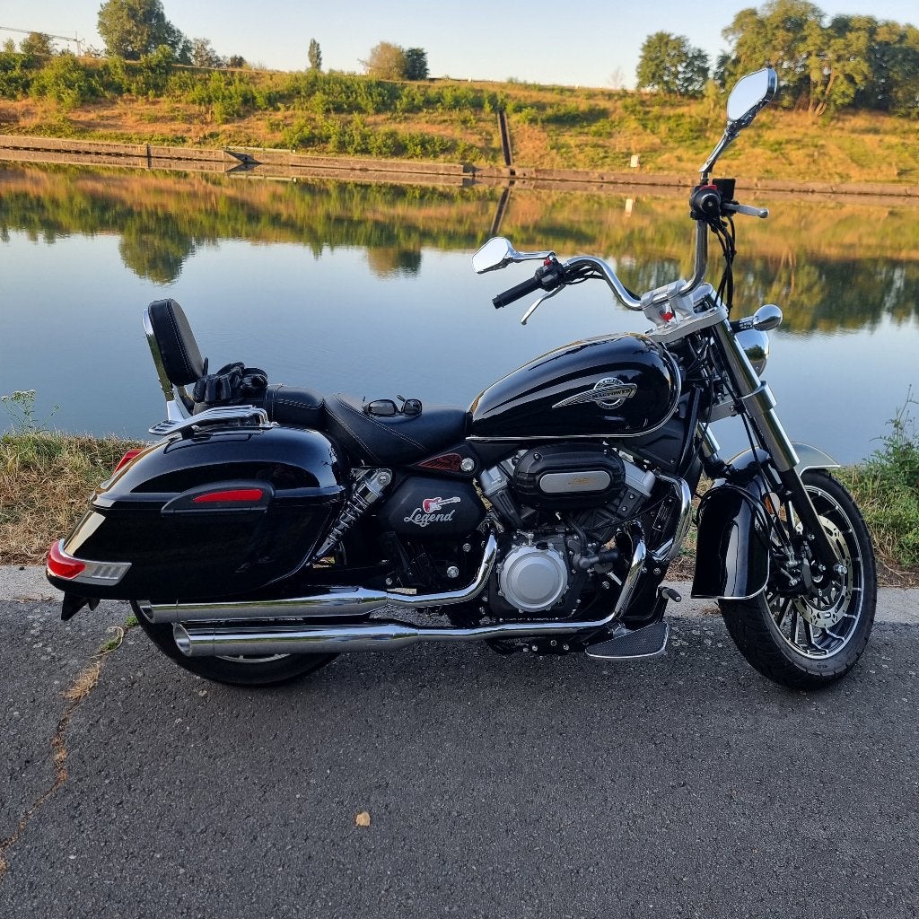 magpower 125cc full option(605km) NIEUWSTAAT!!! SUPERKOOPJE!, Chopper, 2 cylindres, Benda, Manuelle