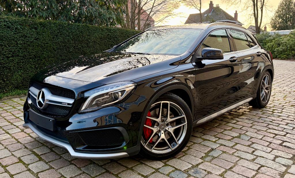 Mercedes-Benz GLA 45 AMG 4-Matic Harman Kardon  67000 km, Autos, Cuir, Achat, Cruise Control, Euro 6