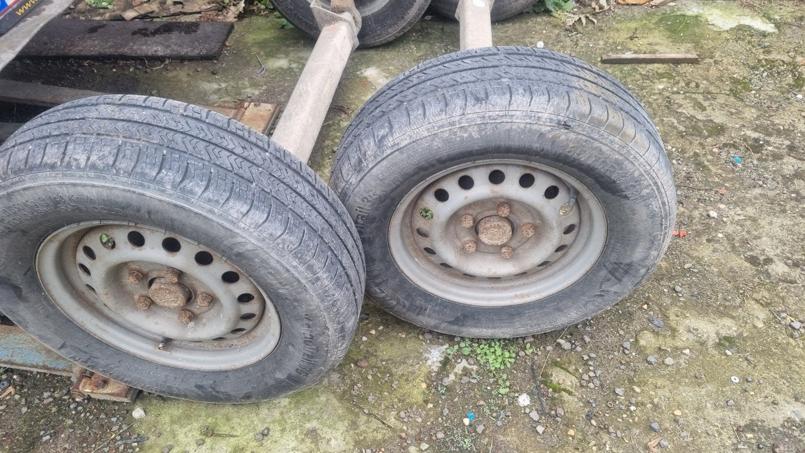 as voor aanhangwagen, Ophalen