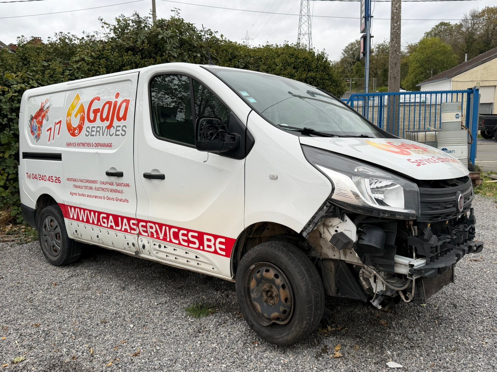 Fiat talento 2021 automatique leger accident, Achat, 3 places, Diesel, Automatique