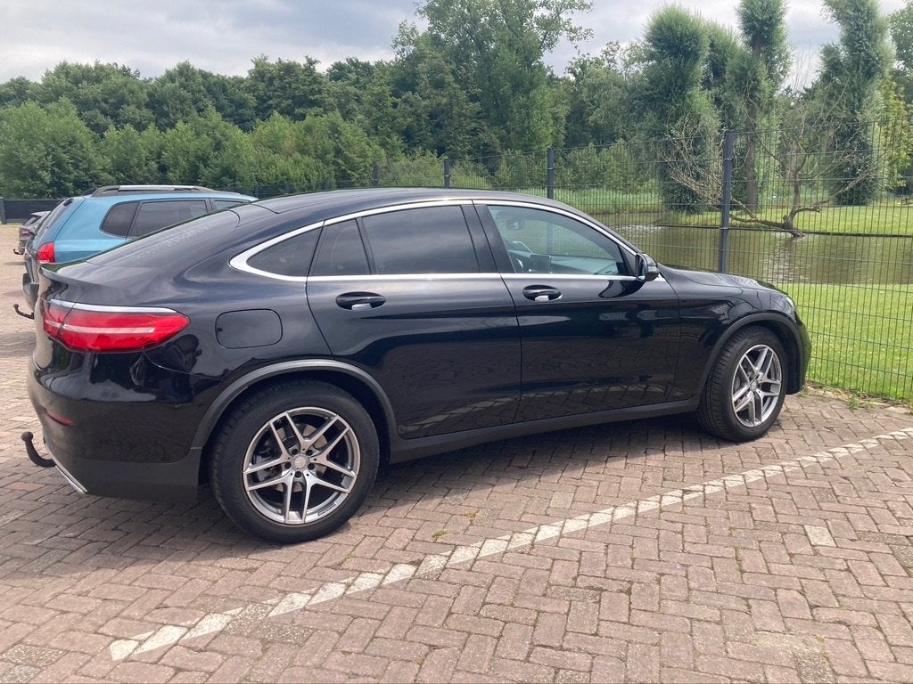 mercedes GLC 220D Coupe AWD, Auto's, Automaat, Zwart, GLC, Diesel