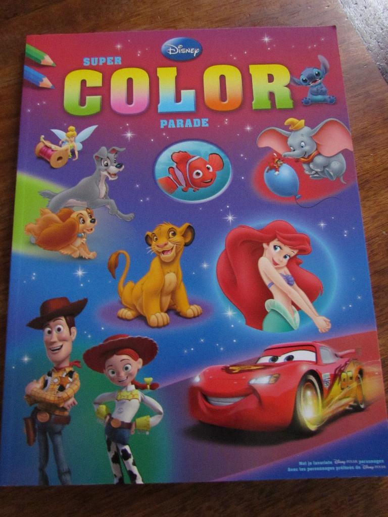 Cahier de coloriage Disney-Pixar, Enlèvement ou Envoi, Neuf, Découverte