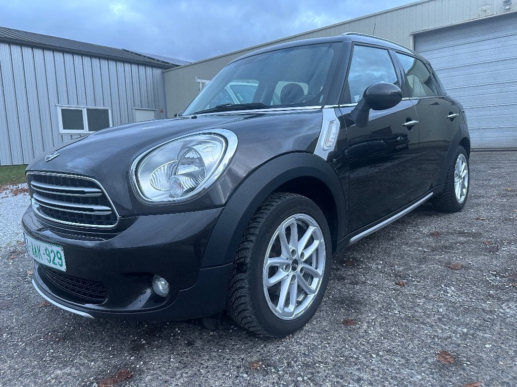 Mini Countryman D All4 1.6d 4x4, Auto's, Mini, Voorwielaandrijving, Leder en Stof, Bedrijf, 5 deurs