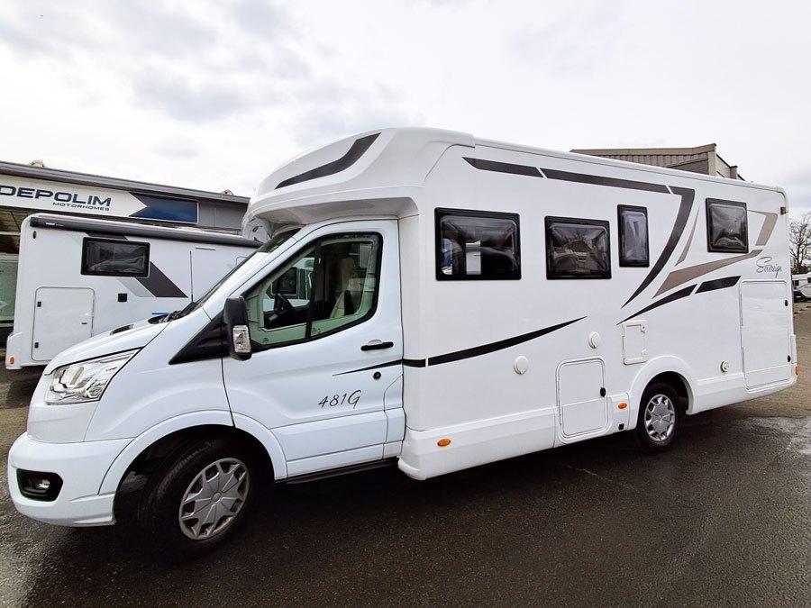 Mc Louis Sovereign 481, Caravans en Kamperen, Mobilhomes, Bedrijf, tot en met 4, Half-integraal, McLouis, Ford, 7 tot 8 meter