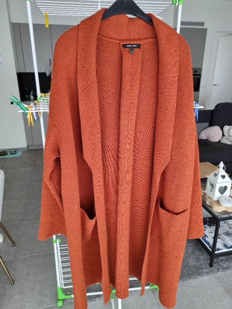 Orange manteltrui maat XL marie mero, Kleding | Dames, Ophalen, Maat 46/48 (XL) of groter, Oranje, Marie Méro