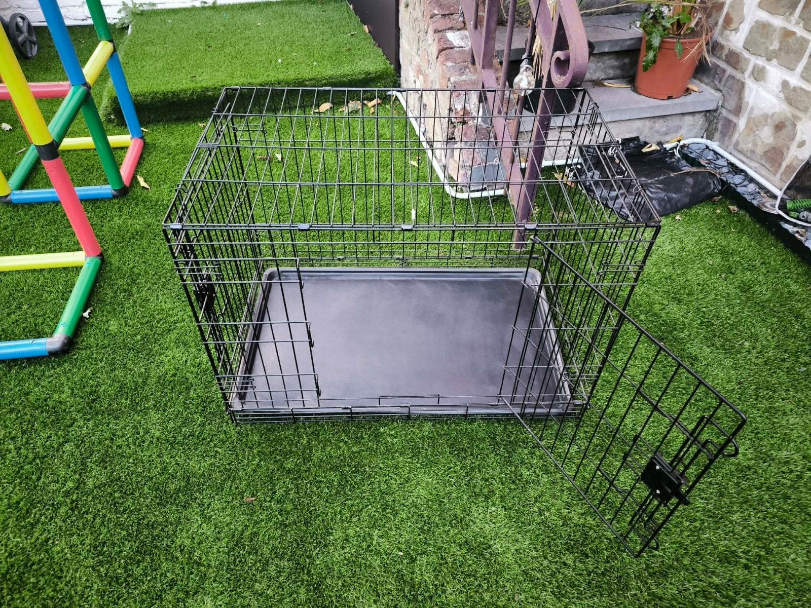 Cage d'apprentissage pour chien, Animaux & Accessoires, Maisons pour chiens, 75 à 110 cm, Comme neuf, Enlèvement, Moins de 65 cm