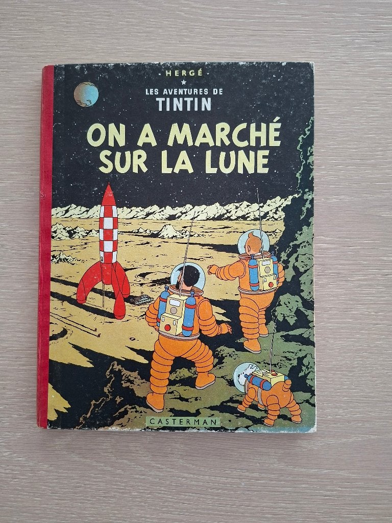 Tintin On a Marché sur la Lune B23 Bis, Boeken, Ophalen of Verzenden, Gelezen